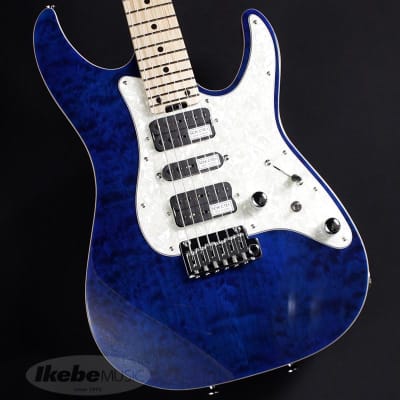 SCHECTER SD-2-24-AL-VTR (See-Thru Blue/Maple) -Made in Japan- | Reverb