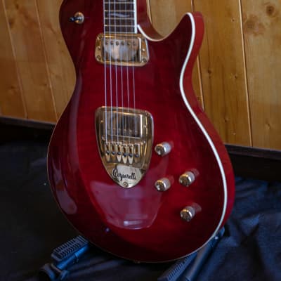 Carparelli Pacifico SV Electric Guitar - Red Burst Flame *Showroom Condition. image 3