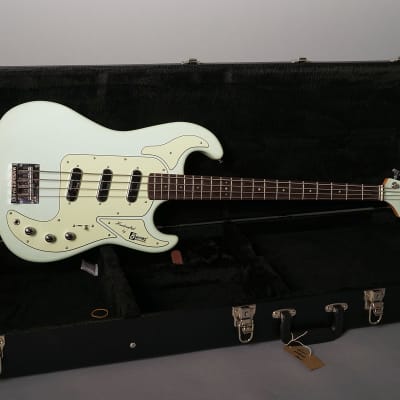 Burns Club Marquee Bass Baby Blue + Hardcase image 11