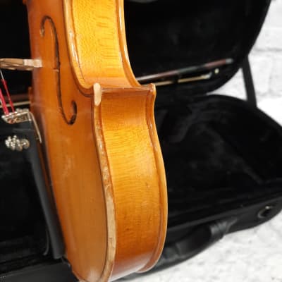 Lignatone Antonius Stradivarius Cremonenis 13" Viola with Case and Bow (Czech) image 9