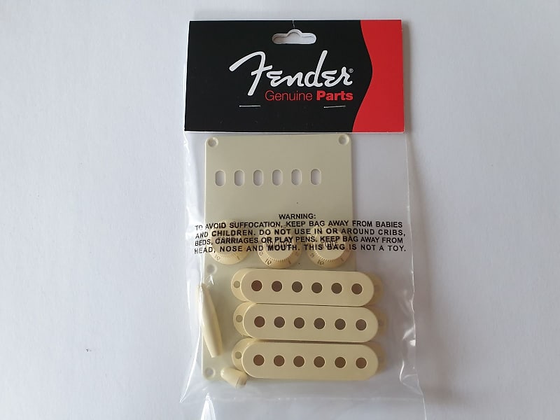 Fender strat accessory kit store aged white