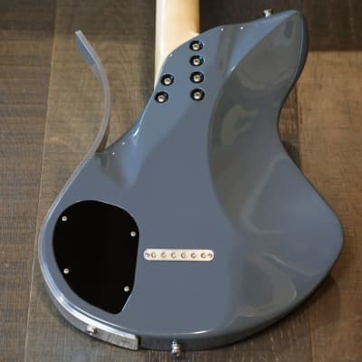 2017 Dean Gordon Guitars Mirus Flat Top Electric Guitar Gray SH + Coffin Case image 12