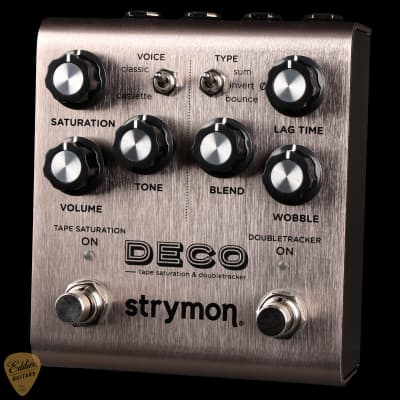 Reverb.com listing, price, conditions, and images for strymon-deco-tape-saturation-doubletracker