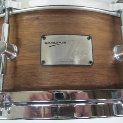 Canopus 1Ply Walnut 5.5 x 14 SSWN-1455 Natural LQ Snare Drum | Reverb