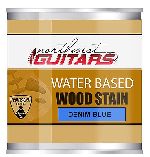 Northwest Guitars Water Based Wood Stain - Denim Blue - 250ml