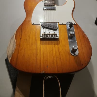 Fender Telecaster Honey burst Post Modern Custom Shop, w/ Custom relic neck image 2