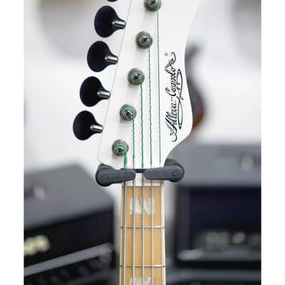 Alleva Coppolo LM5 Deluxe(Ash Body) White w/Matching Headstock image 4