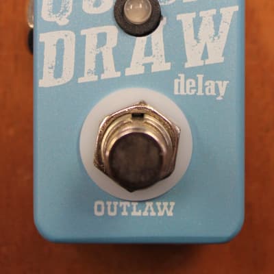 Reverb.com listing, price, conditions, and images for outlaw-effects-quick-draw-guitar-delay-pedal