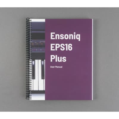 Ensoniq EPS16 Plus User Manual [USED]