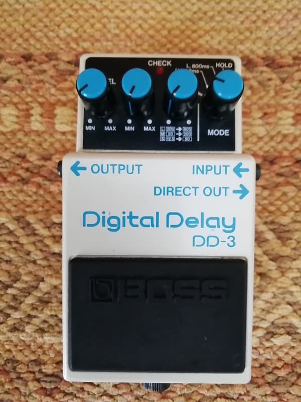 Boss DD-3 Blue Label Digital Delay 1991 Japan