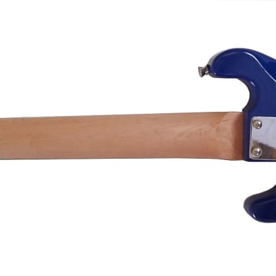Fishbone Guitars ROCK  Mini Model STS-BLU-2 Shorty Travel Guitar Strat Style with Gig Bag + Strap image 5