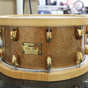 Yamaha Elvin Jones Signature 14x7" Maple Snare Drum with Wood Hoops