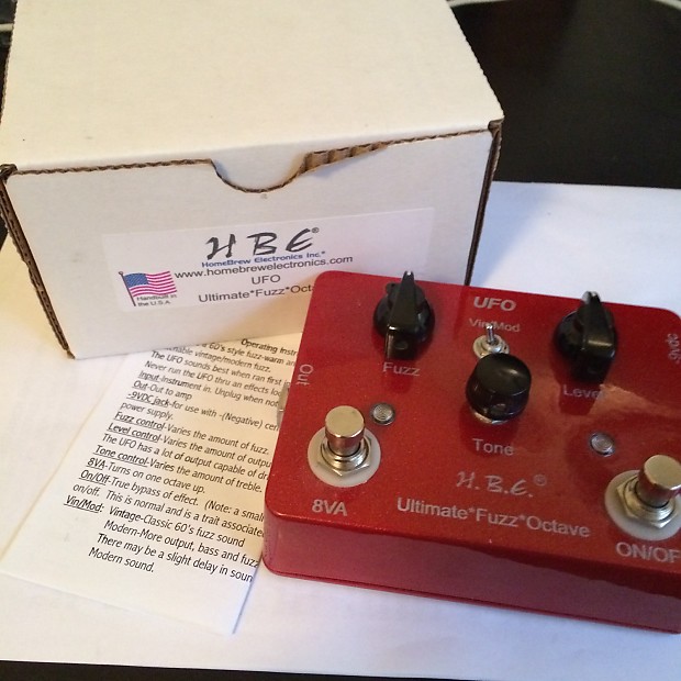 Homebrew Electronics HBE UFO Ultimate Fuzz Octave