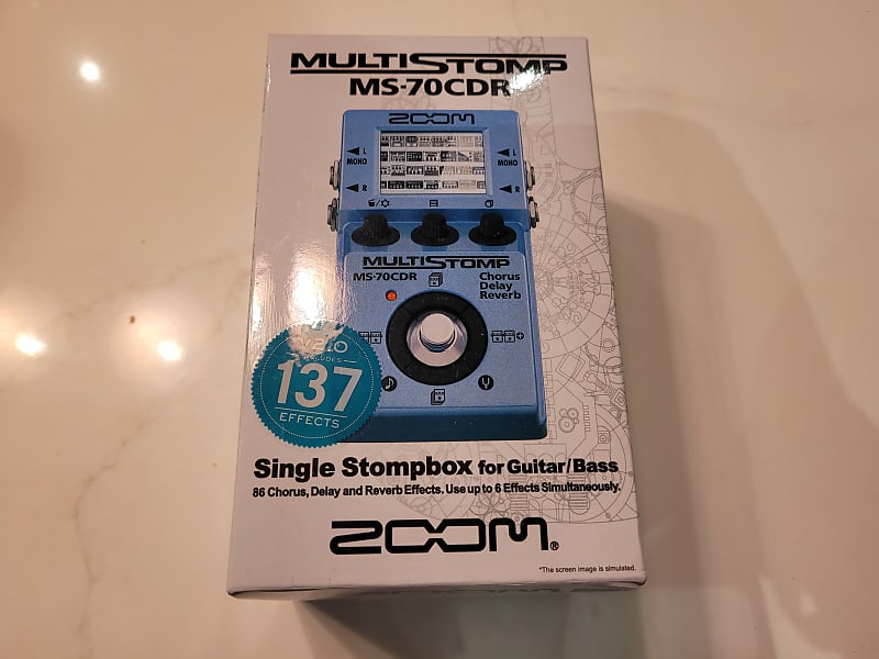 Zoom MS-70CDR MultiStomp