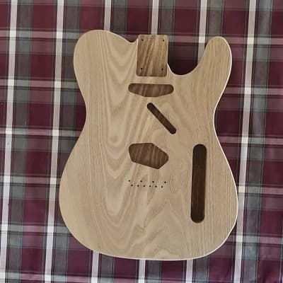 Woodtech Routing - 2 pc Catalpa - Arm & Belly Cut Telecaster Body - Unfinished image 1