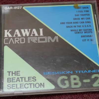 Kawai Session Trainer GB-2 THE BEATLES Card Rom GAR-4127 - Rare