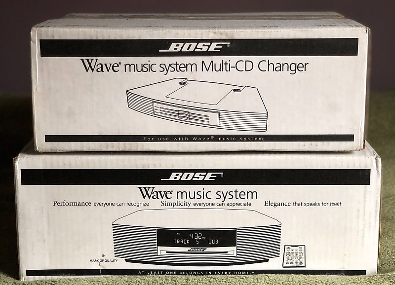 Bose Wave Music System III with Multi-CD Changer, Titanium Silver image 1