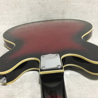 Vintage Tempo Hollow body 1960’s Red burst image 19