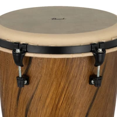 Pearl PBJV12686 12" Key Tuned Djembe Weathered Oak Finish image 2