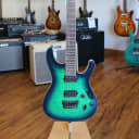 Ibanez S6521Q-SLG S Prestige Series HH Quilted Maple Top Electric Guitar w/ Fixed Bridge Surreal Blu