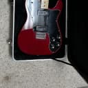 Fender Classic Player Telecaster Deluxe Black Dove 2010 - 2012 Crimson Red Transparent
