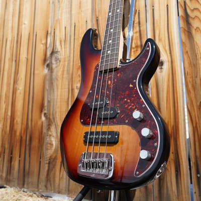 G&L USA Fullerton Deluxe SB-2 3-Tone Sunburst 4-String Electric Bass Guitar w/ Deluxe Gig Bag (2024) for sale