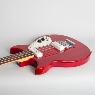 Micro-Frets  Signature Fretless Electric Bass Guitar (1973), original black tolex hard shell case. image 7