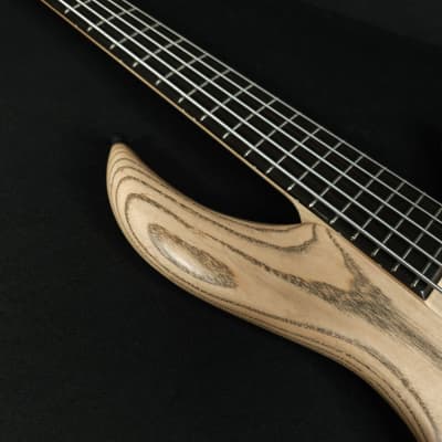F Bass BN5 5 String Bass 2-Piece Natural Ash Body Ebony Fingerboard image 14