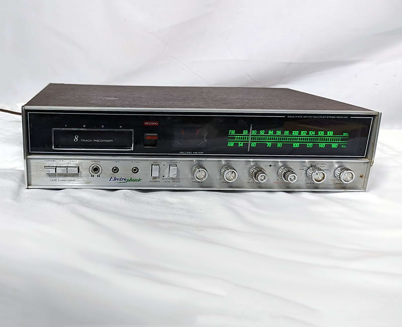 Electrophonic TR-1000 Solid State AM/FM 8-Track Multiplex