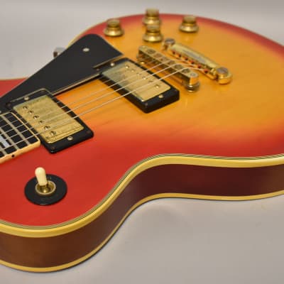 1977 Gibson Les Paul Custom Cherry Sunburst w/OHSC image 9