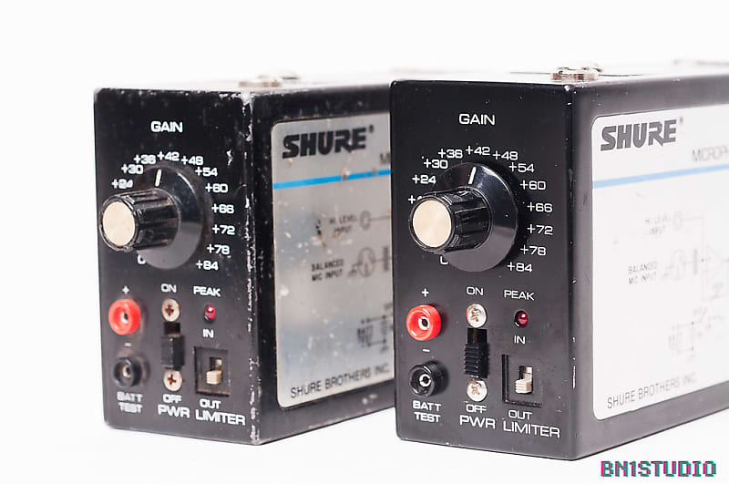 Shure FP11 Preamp / Limiter | Reverb