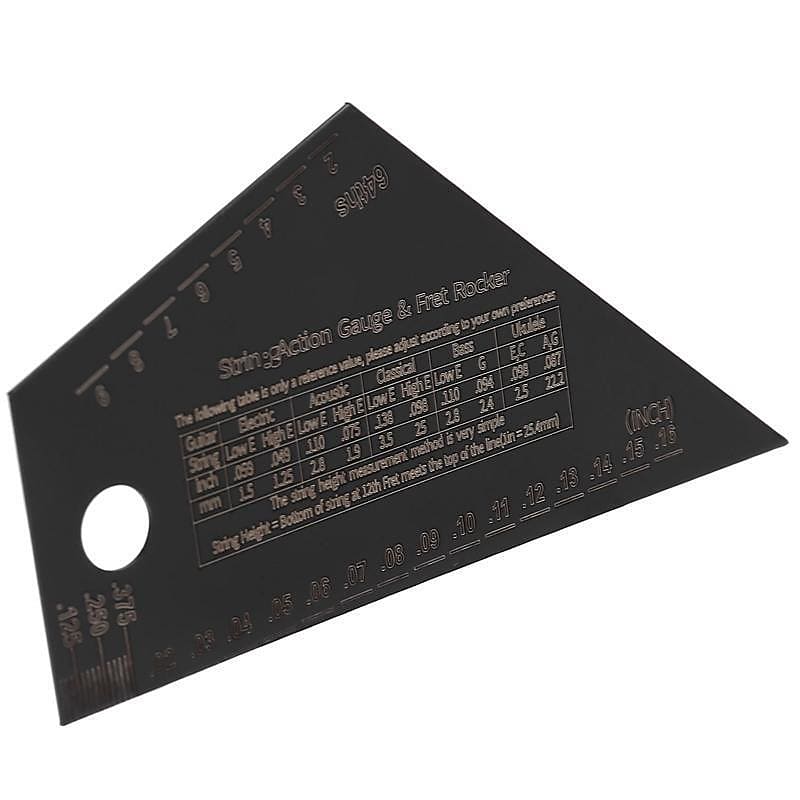 Guitar Fret Rocker Leveling Luthier Tool Guitar Fret Level Reverb