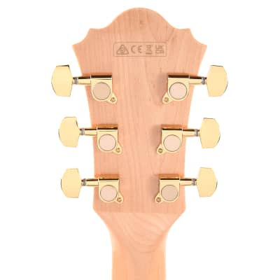 Ibanez AE390NTA Acoustic-Electric Guitar Natural High Gloss Top, Aqua Blue High Gloss Back and Sides image 7