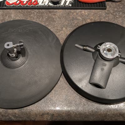 Roland VH-13 V-Hi-Hat 12" Cymbal Pad 2010s - Black image 4