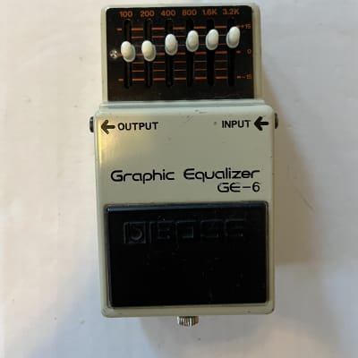 Boss GE-6 Graphic Equalizer | Reverb