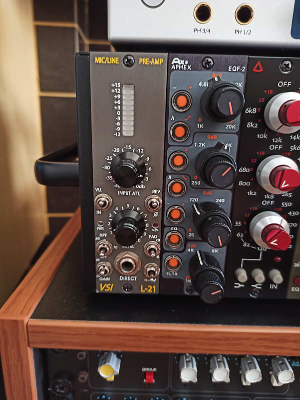 VSI L21 500 Series Mic Preamp DI No Neve API Reverb