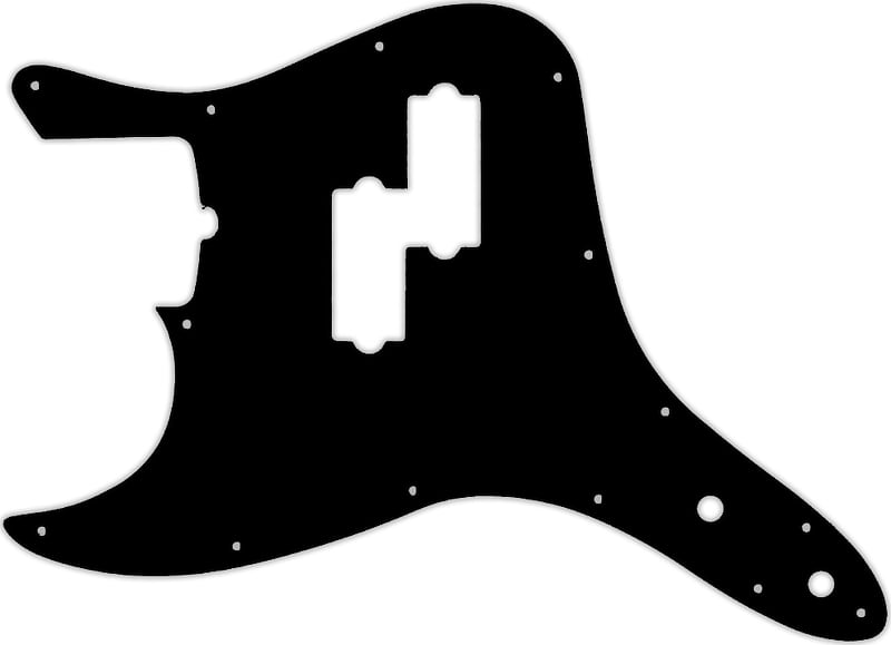 WD Custom Pickguard For Left Hand Fender 2011-Present Reverse Pickup Mark Hoppus Signature Bass #29 image 1