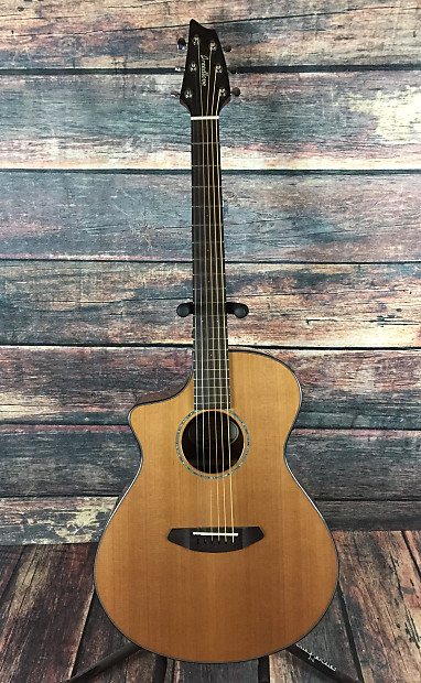 Breedlove Pursuit Concert LH Cutaway Acoustic/Electric Guitar (Left-Handed) Gloss Natural 2016 image 2