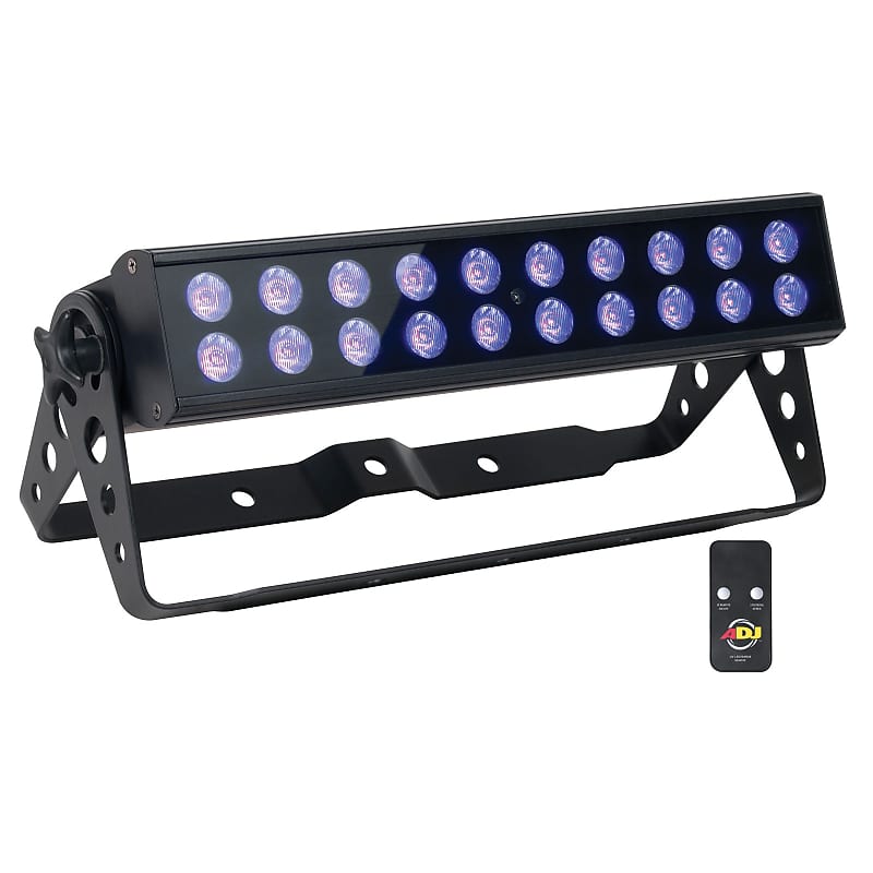 ADJ UV LED BAR20 Ultraviolet Bar with 20x UV LEDs + Wireless Remote image 1