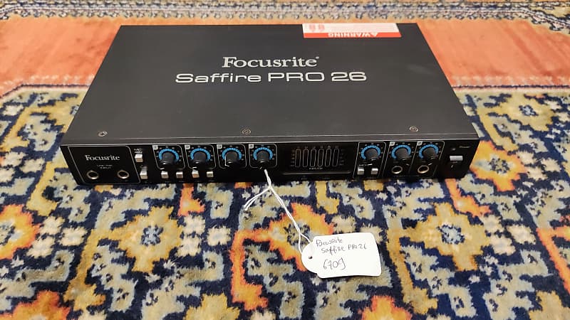 Focusrite Saffire Pro 26 Firewire Audio Interface (Warranty)