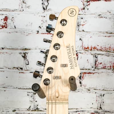 Nashville - 135sb - S Style SSS Electric Guitar, 3 Color Burst - x0570 - USED image 5