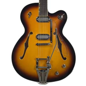 Duesenberg Gran Majesto Single Cut Semi-Hollow Electric Guitar Vintage Orange