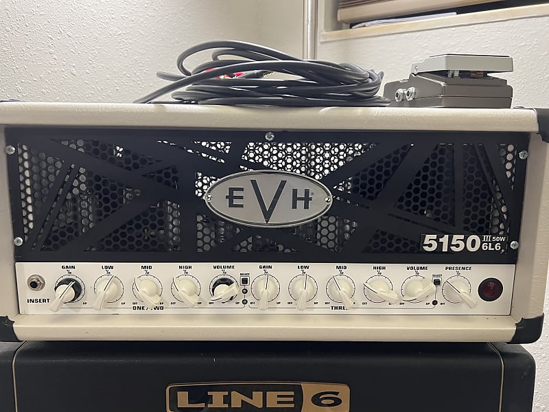 EVH 5150 III 6L6 3-Channel 50-Watt Guitar Amp Head | Reverb