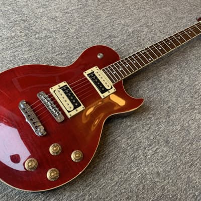 Aria PE-Elite Single Cut Stunning red electric guitar | Reverb