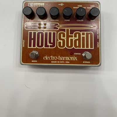 Electro Harmonix Holy Stain Reverb Pitch Shift Tremolo Guitar Multi Effect Pedal for sale