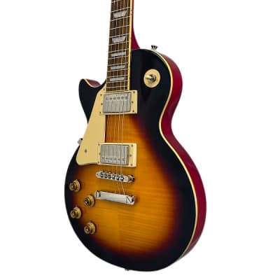 Epiphone Original Les Paul Standard 50's Electric Guitar - Left Handed - Vintage Sunburst - Small Cosmetic Blemish image 3