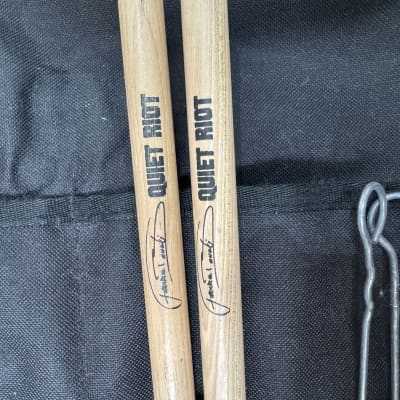 Frankie Banali's Quiet Riot Complete Ludwig, Sabian 1970s Drum Set. Includes Frankie's Personal Stick Bag. Signed! image 5