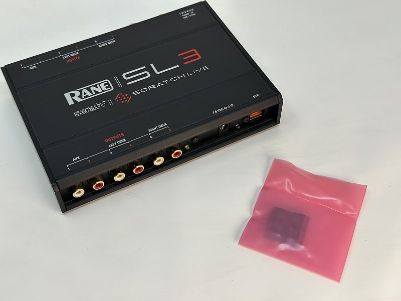 Rane / Serato Rane Serato SL3 Scratch Live DJ audio interface 1990's-2000 -  Black metal