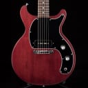 Used 2019 Gibson Les Paul Junior Doublecut Worn Cherry with Gig Bag