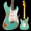 Fender Custom Shop 1967 Stratocaster Heavy Relic, Sea Foam Green 138 7lbs 15.6oz
